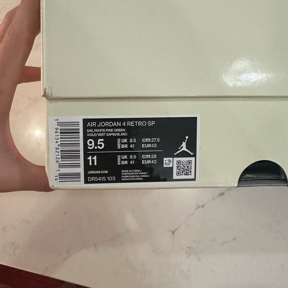 Sb Jordan 4 pine green - Picture 7 of 7